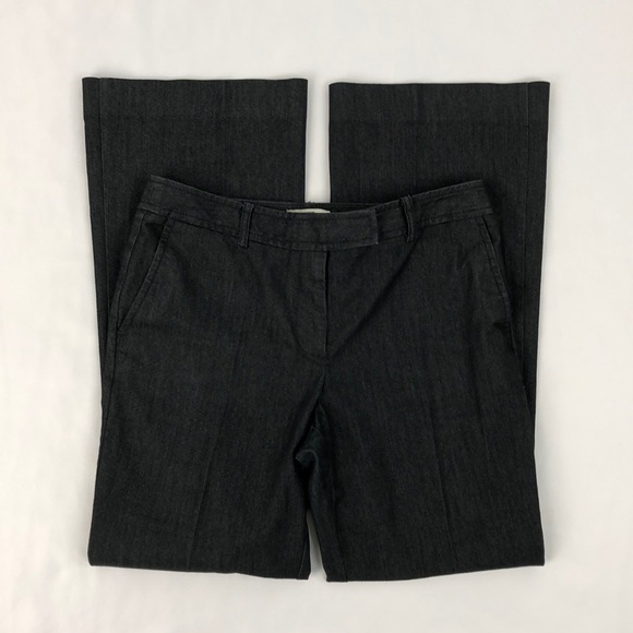 LOFT Black Wide Leg Crop Pants, 4P - Picture 2 of 6